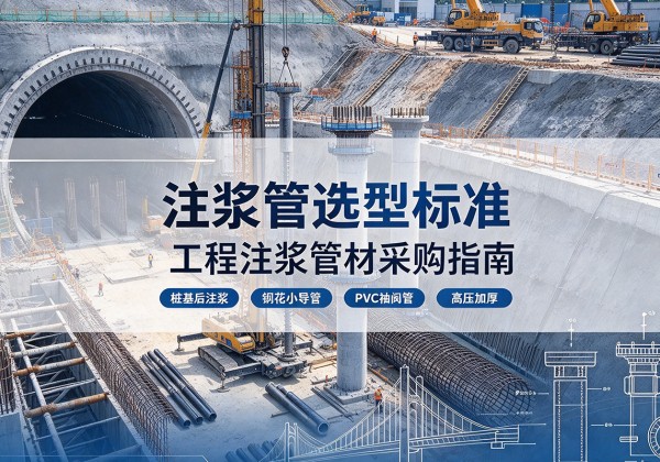 雷波注浆管选型标准
